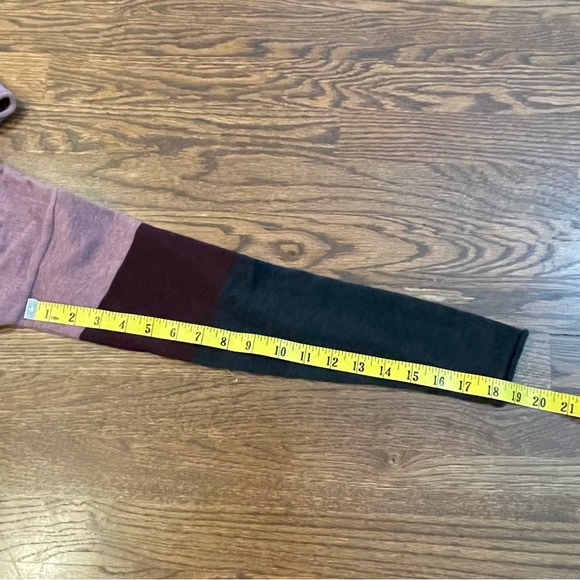 Smartwool | Colorblock Pink Gray Sweater Merino Wool | XS - Picture 9 of 9